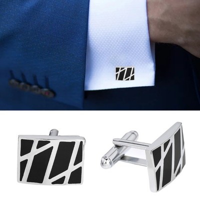 Copper Cufflinks With Secure Closure Metal Cuff Link Business Meeting Essential