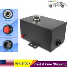 5 GALLON 14 GAUGE STEEL HYDRAULIC FLUID RESERVOIR TANK