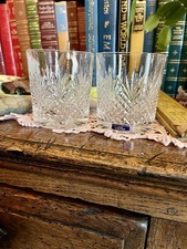 Pair Is Edinburgh Crystal Whiskey Rummers.         2a/b