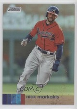 2020 Topps Stadium Club Rainbow Foilboard 22/25 Nick Markakis #121 1b3