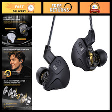 In-Ear Monitor Headphones for Gaming & Music, Deep Bass Wired Earbuds, Noise Can