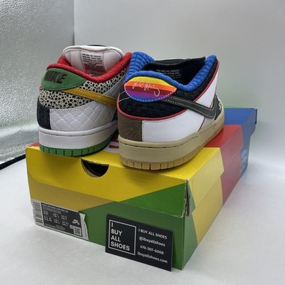 Size 10 - Nike SB Dunk Low What The Paul for sale online | eBay