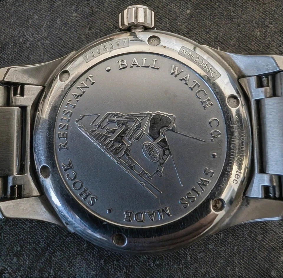 Reloj Hombre Ball Fireman Racer 40mm NM2088C-S2J- BKWH Hecho en Suiza. Foto 4 de 4