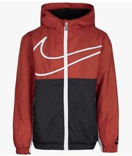 Nike Boy's Fleece Lined Windbreaker Jacket Little Kids/Big Kids Size 4