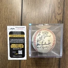 Cal Ripken, Jr Billy Ripken Rex Barney JSA Auth Signed Offcl AL Baseball Orioles