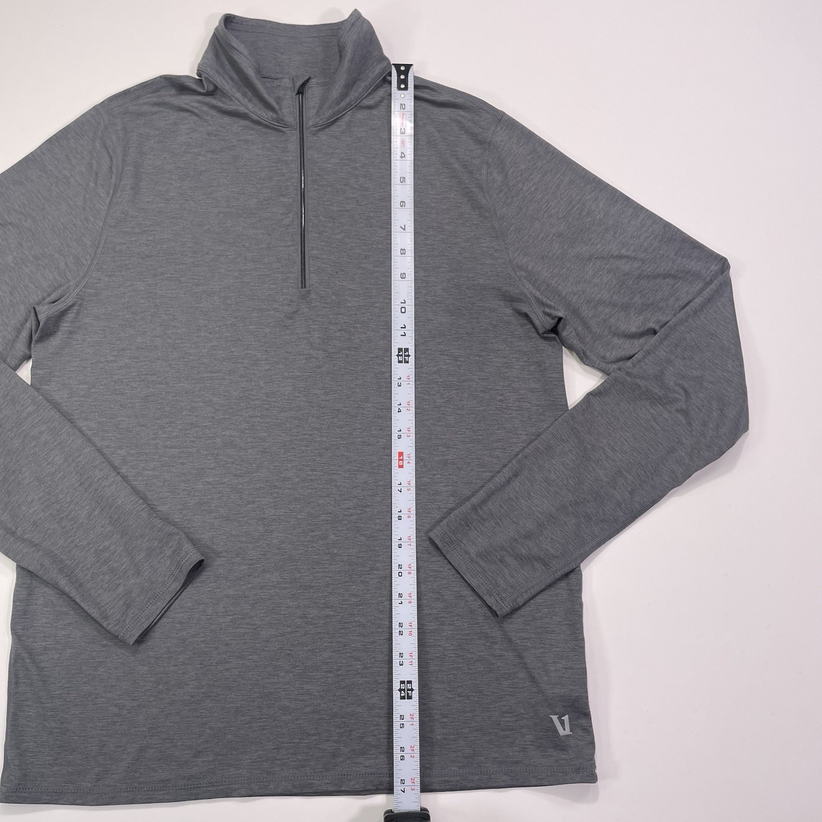 Vuori Ease Performance Half Zip Pullover Mens M G… - image 8