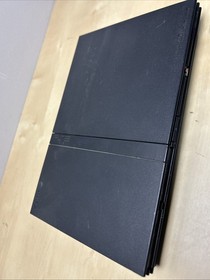 Sony PlayStation 2 Slim Black with Remote Only Used Tested Working