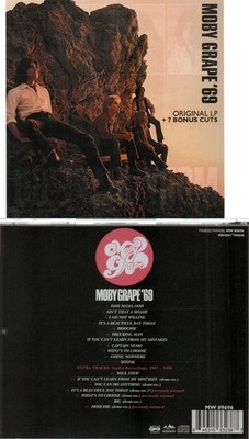 MOBY GRAPE '69 ORIGINAL LP + 7 BONUS CUTS  NEW IMPORT CD