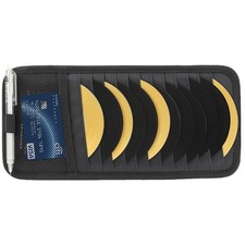 Cd Visor Holder Visor Cd Holder 12 Dvd Organizer Elastic Strap