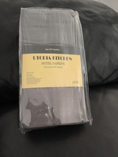 Utopia Kitchen Hotel Napkins Steel Gray Pack of 12 Dinner Napkins 18x18"