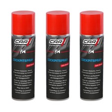 Cockpitspray Pflegespray Orangenduft 3x 300ml Motip Dupli Car1 antistatisch