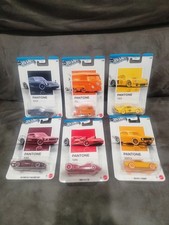 Hot Wheels Pantone Complete Car Set 6 2026 PANTONE Silver Series
