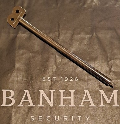 Banham 6'' NUR ERWEITERTER SCHLÜSSEL! FÜR SCHLOSSSTOPPBEGRENZER AN SCHIEBEFLÜGELFENSTERN.