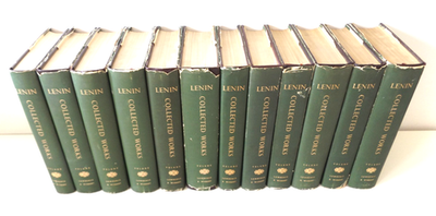 1966 LENIN COLLECTED WORKS 12Vol. (34 to 45) Moscow LAWRENCE