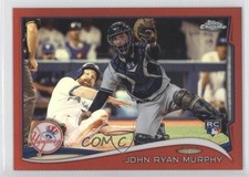 2014 Topps Chrome Red Refractor 10/25 JR Murphy John Ryan Murphy #69 0b2