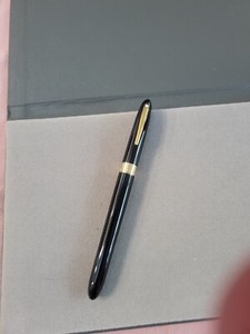 Sheaffer Crest, White Dot, Black Laque Roller Ball, Made in USA