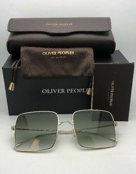 New OLIVER PEOPLES Sunglasses RASSINE OV 1236-S 50358E Gold Frame