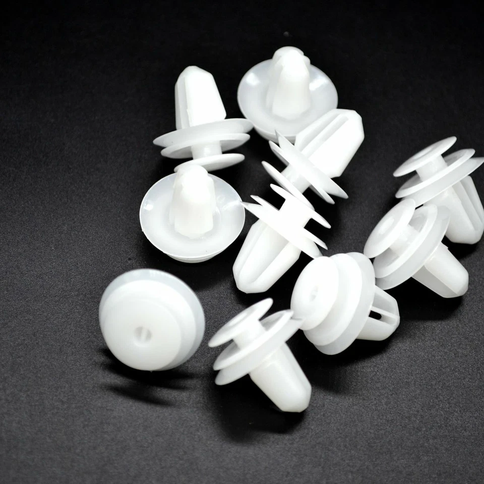 Abrazadera de tornillo de clip de retención de panel de moldura de puerta 10 piezas para Hyundai y Kia Accent Elantra Foto 2 de 4