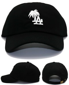 black dodgers dad hat