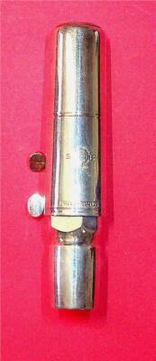 Selmer C Metal Tenorsaxophon Jazz Mundstück, Blattschraube und Kappe