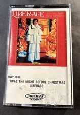 Liberace- Twas The Night Before Christmas- 1981 Cassette Holiday Records USA