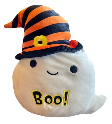 Squishmallow Grace the Ghost Kellytoy Plush Halloween 2021 12'' NWT