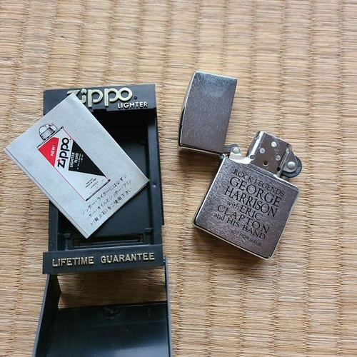 George Harrison & Eric Clapton Japan Performance Commemorative Zippo Lighter - Picture 5 of 20