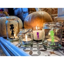 Mad Hatter Candle Small Medium Large Wax Fill Wedding Favours Favor Fairytale 