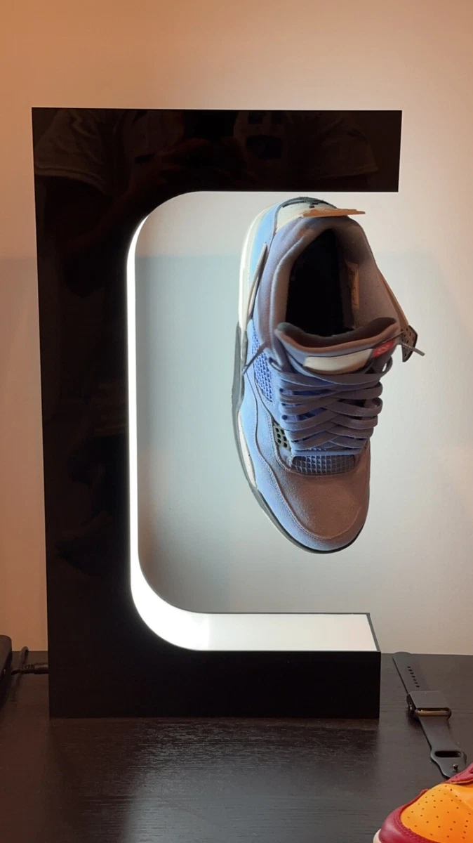 X FLOAT Levitating Shoe Display Floating Sneaker Stand Black