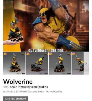 iron studios アイアン スタジオ ウルヴァリン 1/10 Wolverine - X-Men