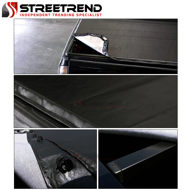 Hidden Snap On Tonneau Cover For 88-00 Chevy/GMC C10 C/K Pickup Stepside 6.5 Bed Foto 4 de 4