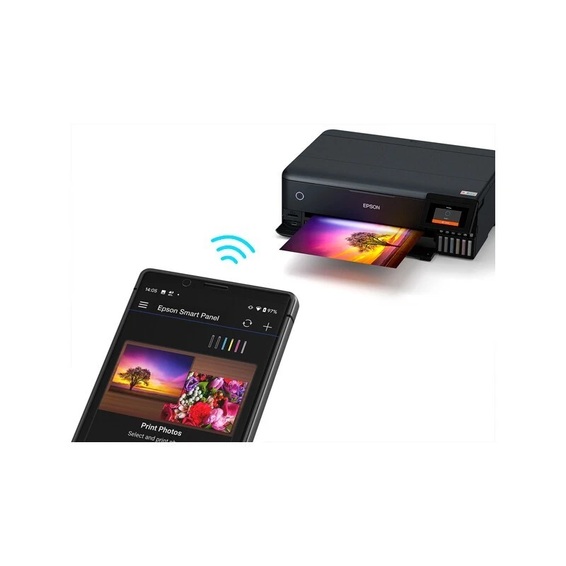 Epson EcoTank ET-8550 All in One - A3 Printer - Black - Image 3 of 4