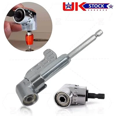 ACELECTRONIC 105 Degree Right Angle Driver Angle Extension Power Screwdriver Drill Attachment