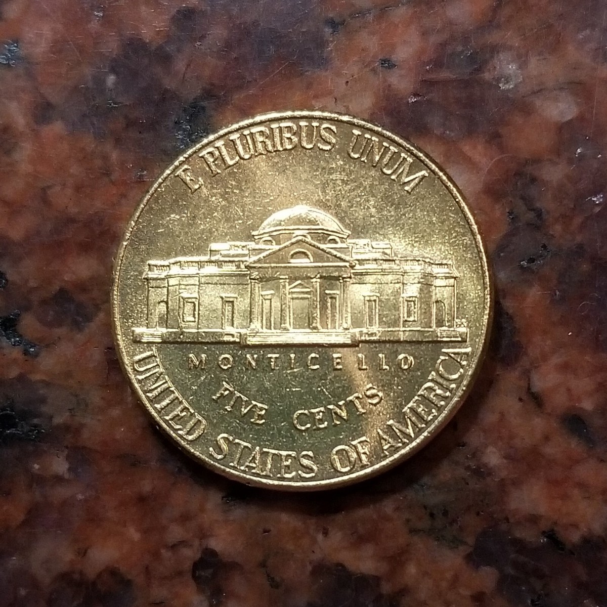 GOLD PLATED 2006-D JEFFERSON NICKEL - #B0989 | eBay