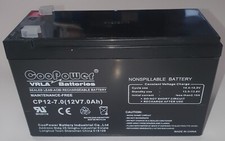 CooPower 2UKJ4 Sealed Lead-Acid Rechargeable Battery 7 Ah Capacity