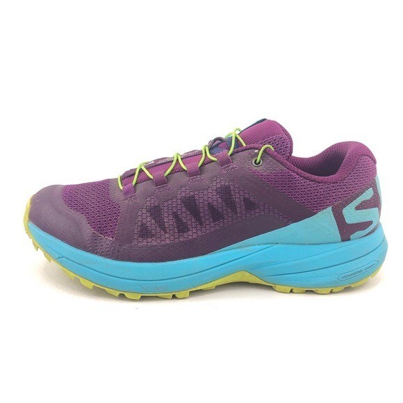 Scarpe da trail running Salomon XA Elevate da donna taglia 7 viola scuro blu Curacao