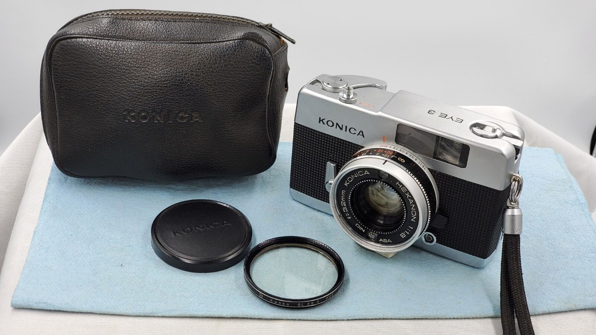 Konica EYE コニカヘキサノン 完動美品・試写済 KONICA コニカ C35 FD