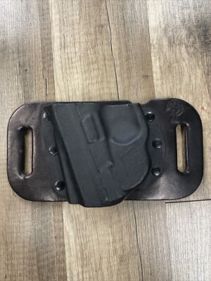 CrossBreed SnapSlide OWB Holsters S&W Shield W/ Crimson Trace Laser Guard Lefty