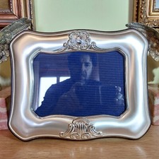 RAFAEL D'ANDRE - Cornice Portafoto in Argento 925 massiccio anni 80 x foto 18x13