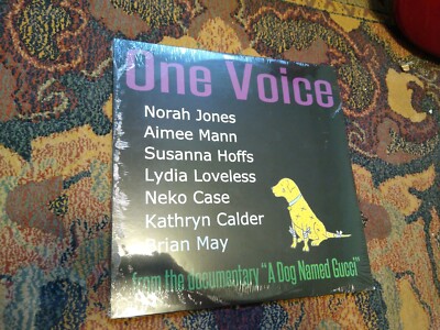 ONE VOICE-From A Dog Named Gucci- RSD Vinyl LP-Norah Jones, Aimee Mann Brian May