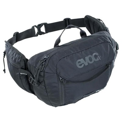 Evoc 3 Liter Hüftrucksack Trinkrucksack mit 1,5 Liter Blase in Schwarz