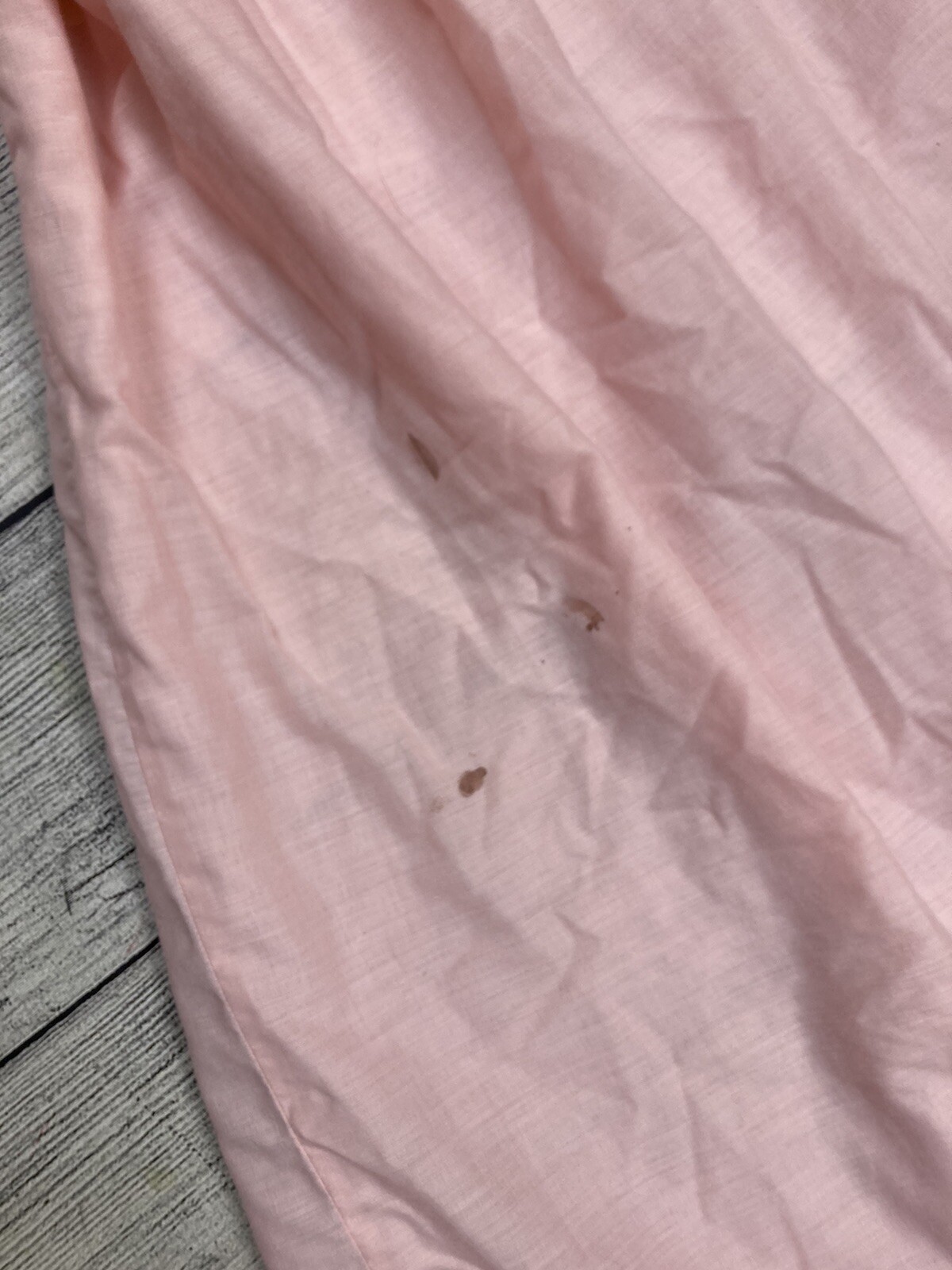 Camicia da notte Yves Saint Laurent abito contadino lingerie pigiama bianco taglia M XL