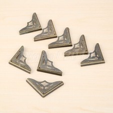 Hollow Out Jewelry Box Case Corner Cover Protectors Corner Guards Antique Bronze