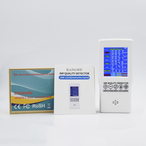 Tester Qualità Aria Portatile Monitor per Analizzatore Formaldeide PM2,5 PM10 - Foto 4 di 6