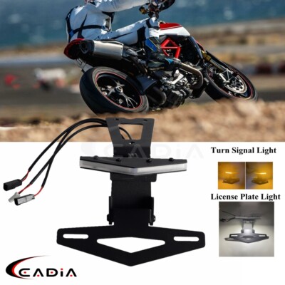 For Ducati Hypermotard 950 SP 2019-23 Fender Eliminator Kit Tail Tidy &LED Light