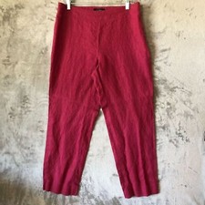 Talbots Women 100 Linen Pants Size 12 Pure Irish Linen Resortwear Summer Beach