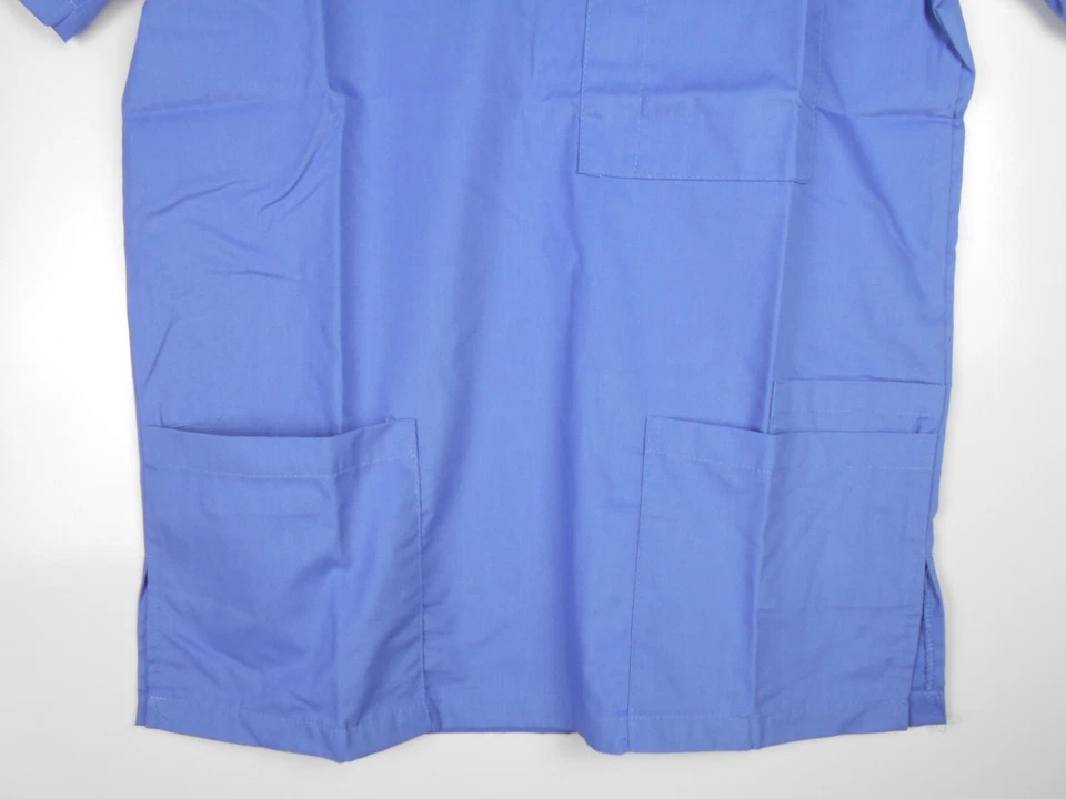 ALL HEART SCRUB TOP 3 POCKETS CEIL BLUE- XSM - Image 2 of 4