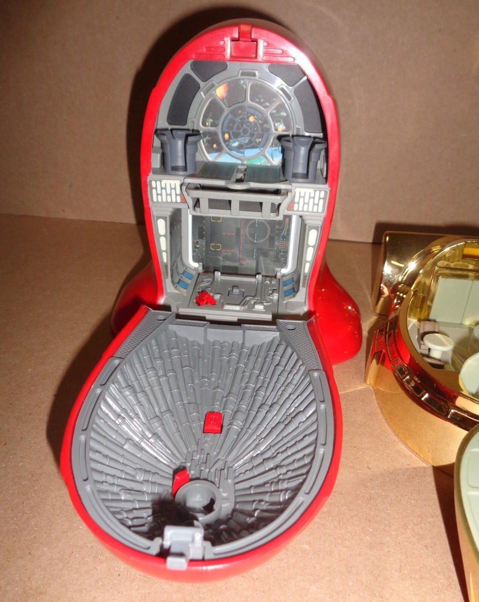 【レア】Star Wars Micro Machines 全長90cmケース付 Star Wars Micro Machines Transforming Head Playset Lot Vader