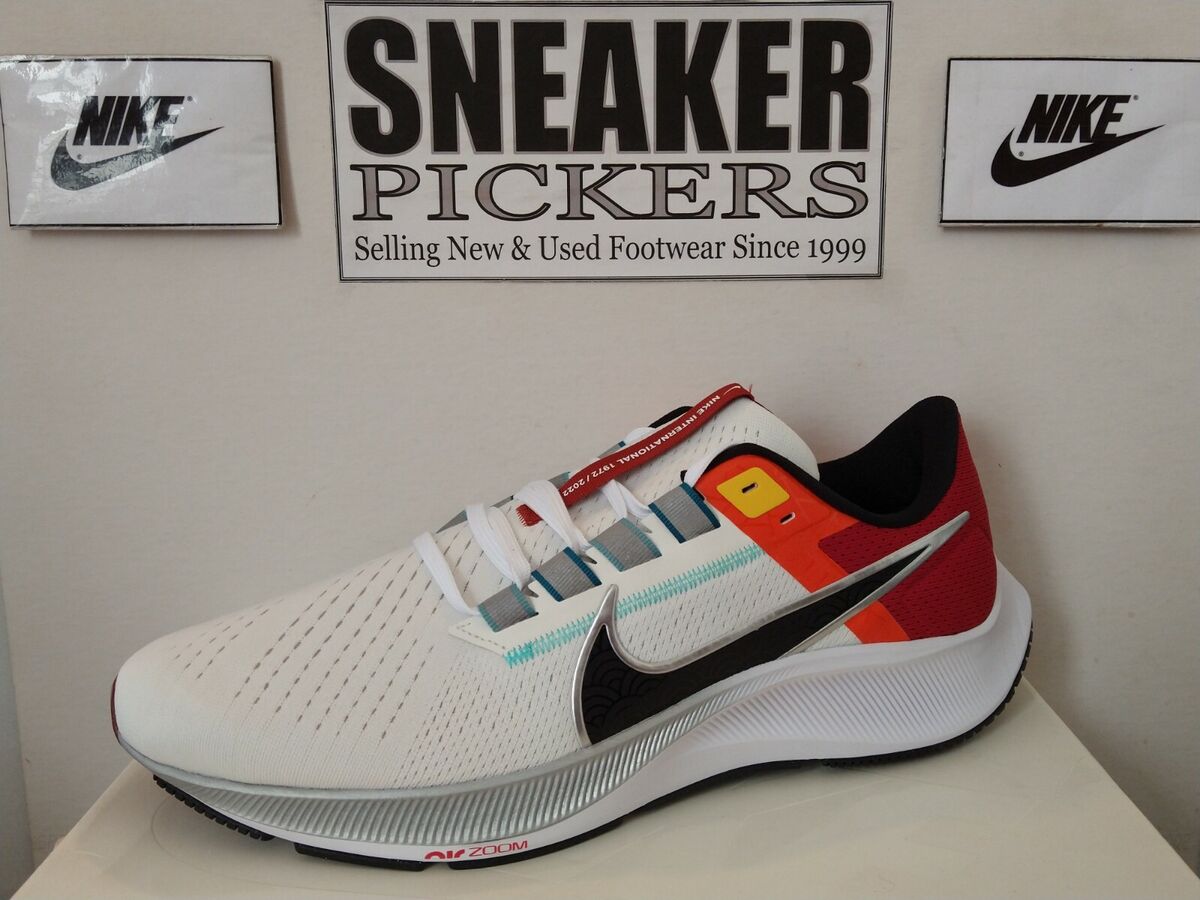 Nike Air Zoom Pegasus 38 - DQ4499 101 - Sail / Black - Red Nike Air Zoom Pegasus 38 - DQ4499 101 - Sail / Black - Red
