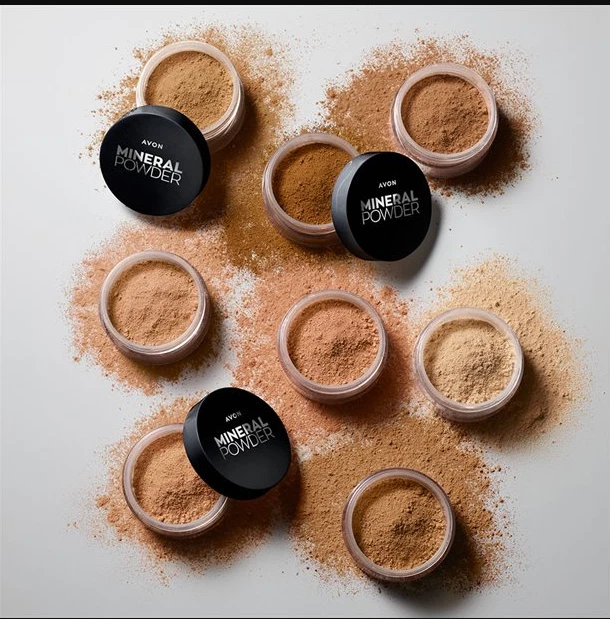 Avon Mineralpuder Farbe Medium Beige 6g LSF 15 Neu - Bild 3 von 3